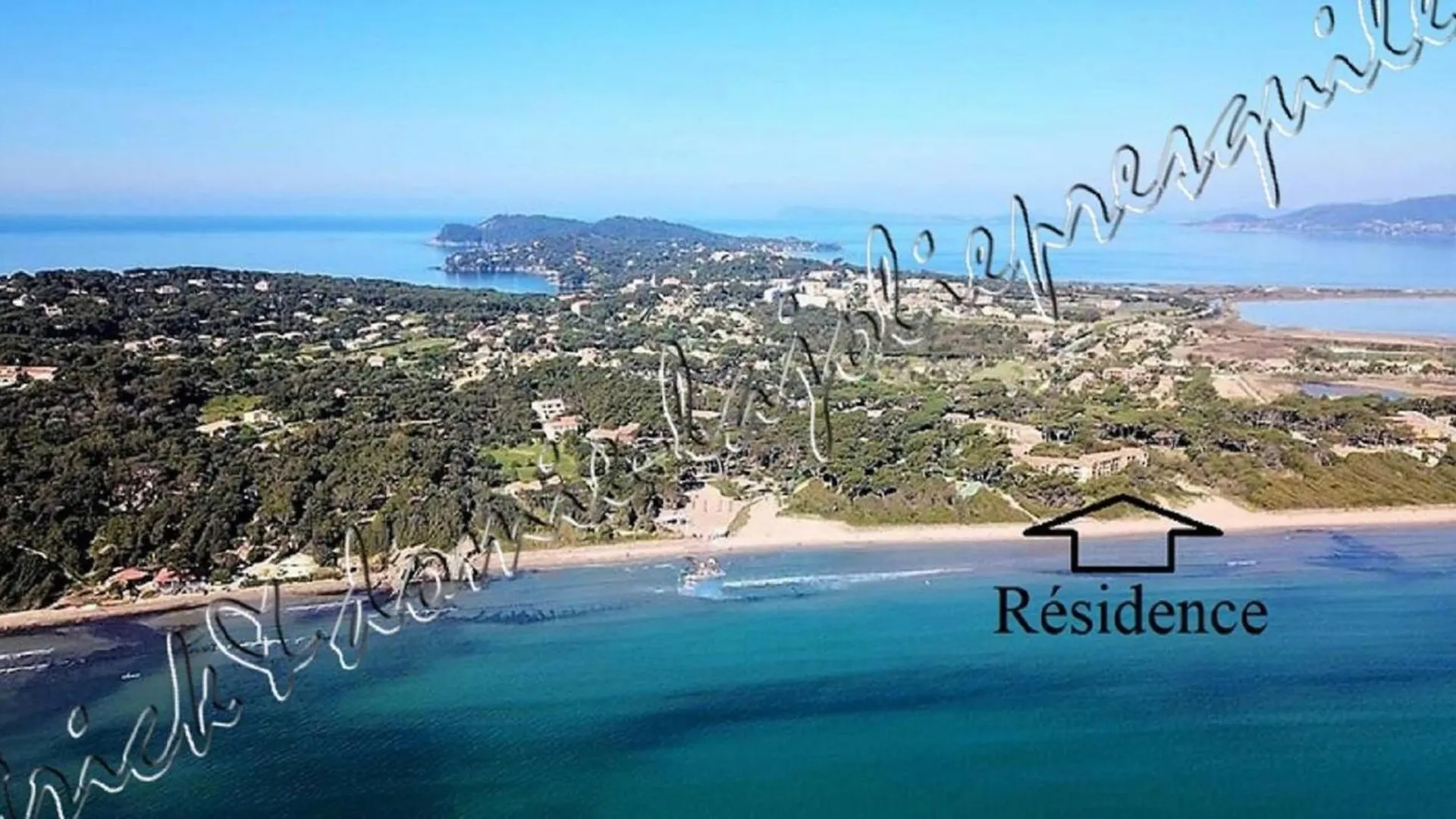 Magnifique Parc De La Presqu'Ile Avec Piscine Et Plage Face A Porquerolles ! Hyeres